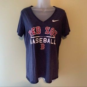 Nike X MLB The Nike Tee Boston Red Sox Tee Shirt, Size Medium